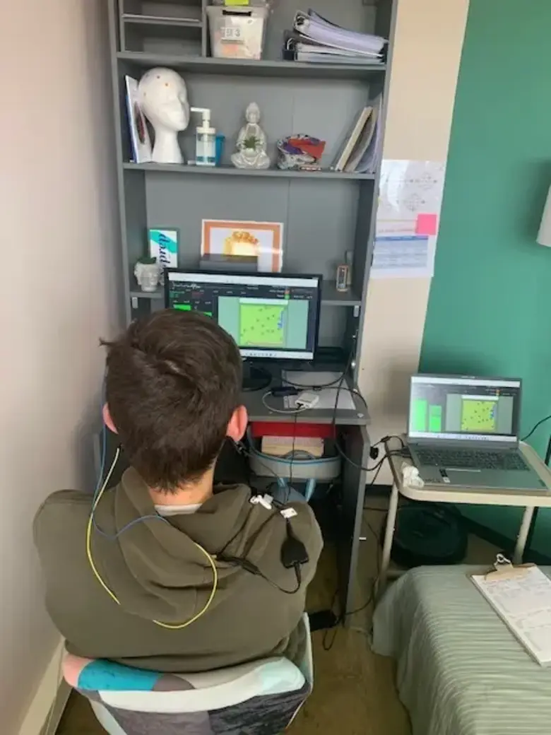 séance biofeedback et neurofeedback